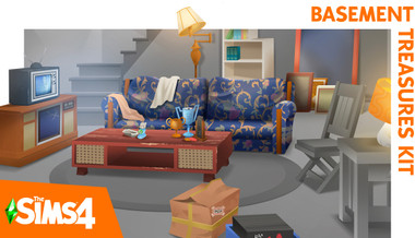 The Sims 4 Basement Treasures Kit